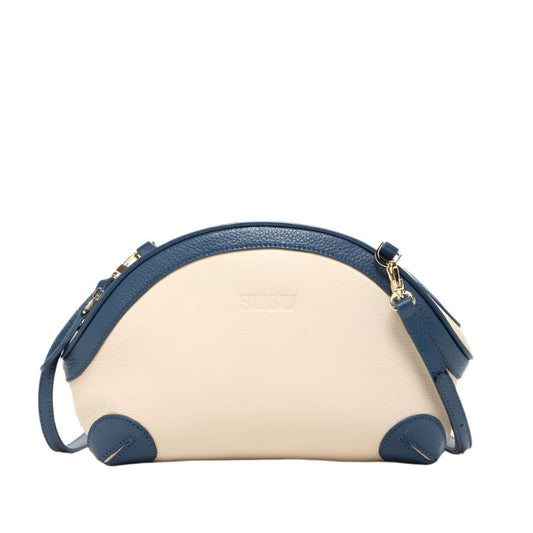 Coco Ivory Leather Crossbody