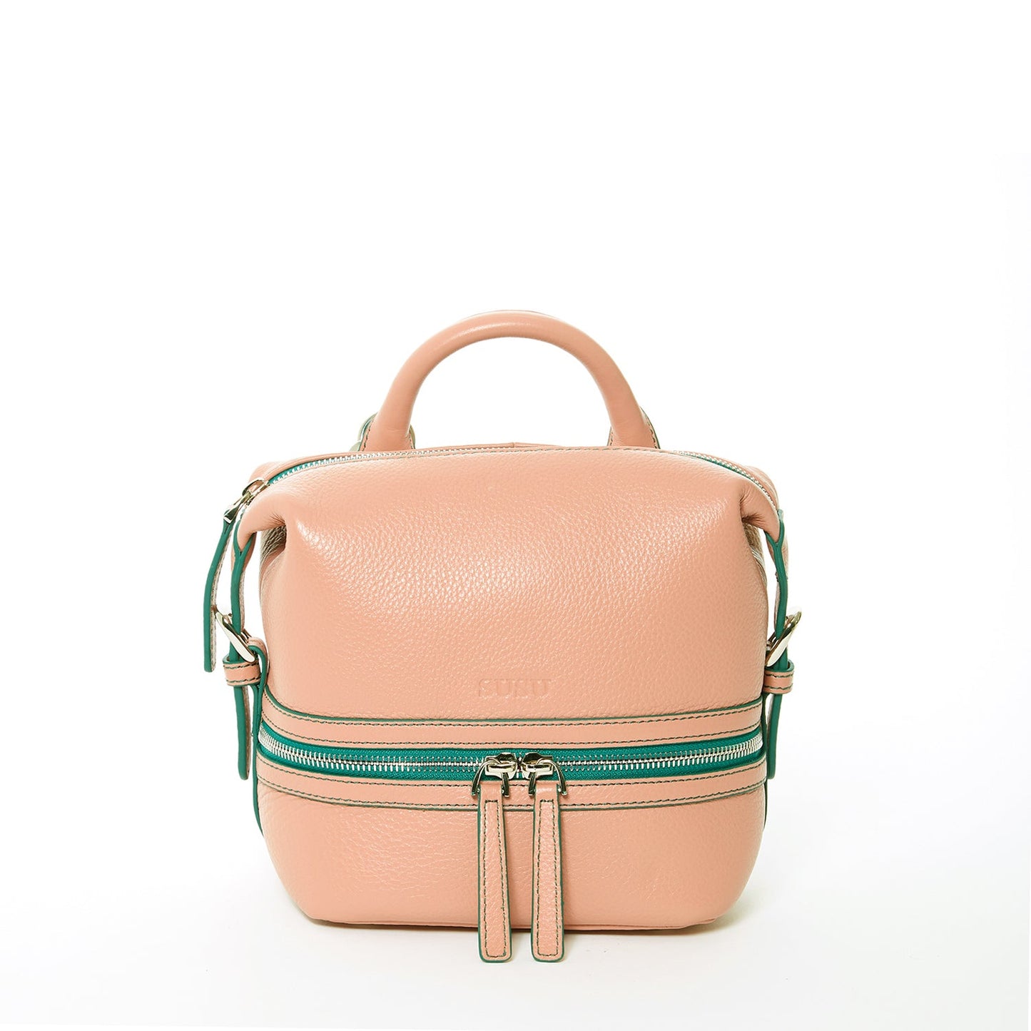 Ashley Pink Mini Leather Backpack