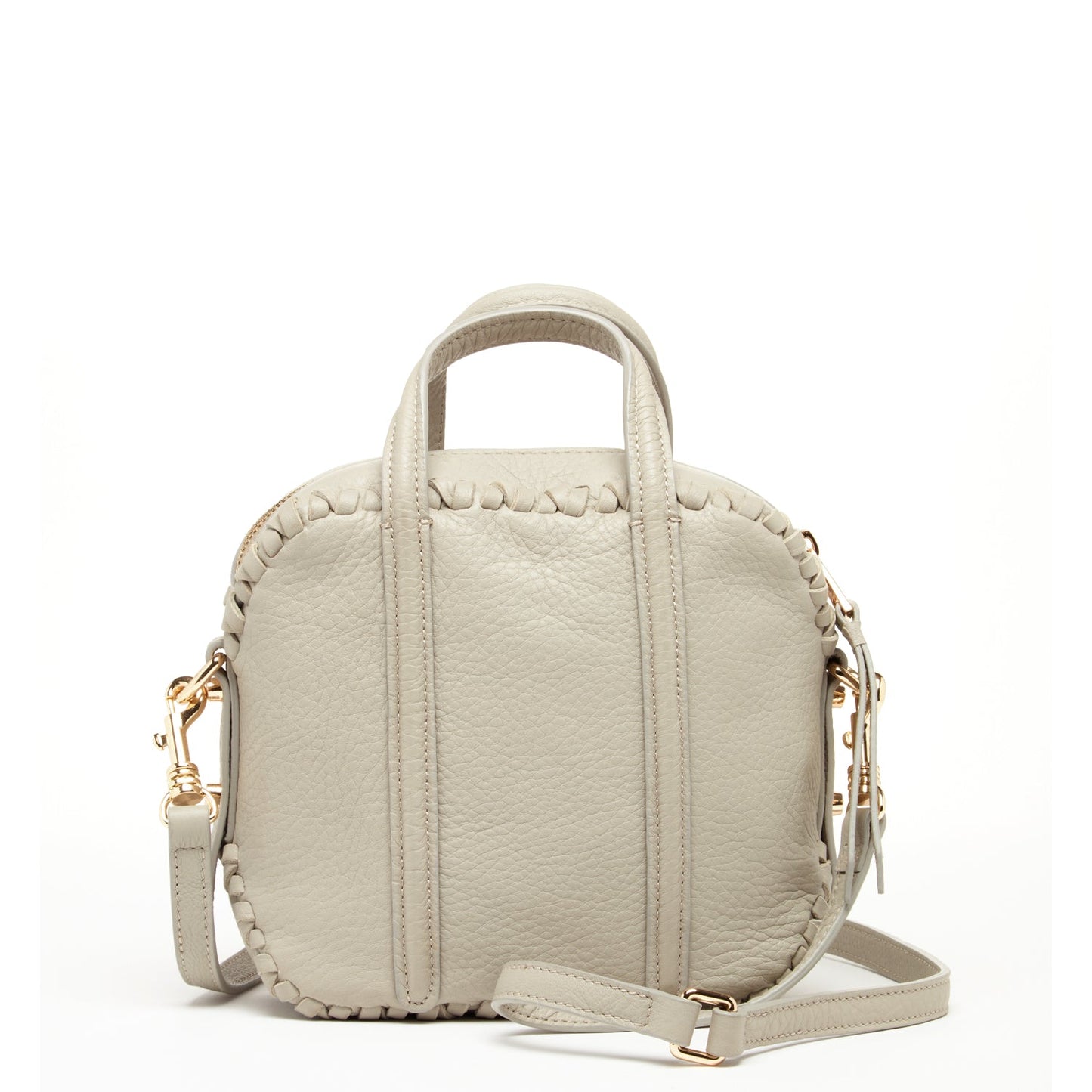 Evelyn Gray Leather Crossbody