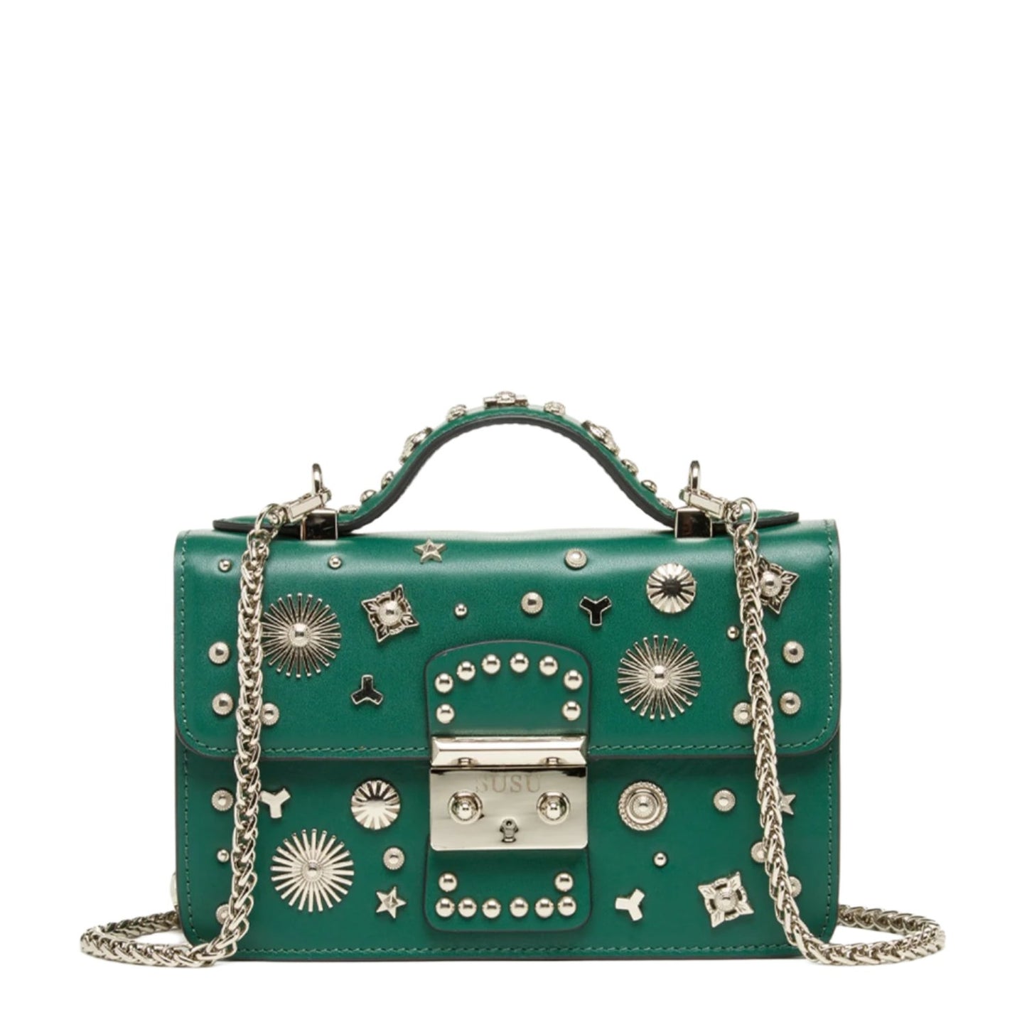 Hollywood Evergreen Studded Crossbody