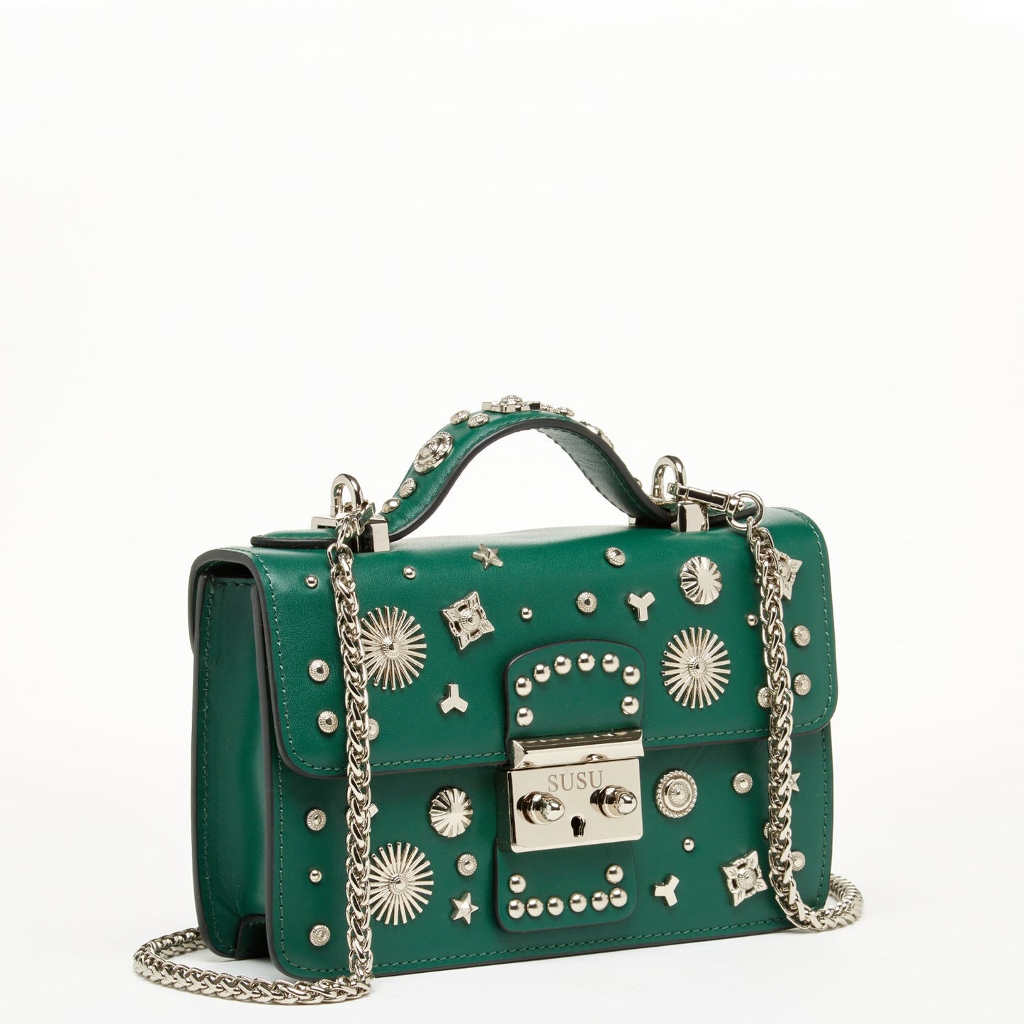 Hollywood Evergreen Studded Crossbody