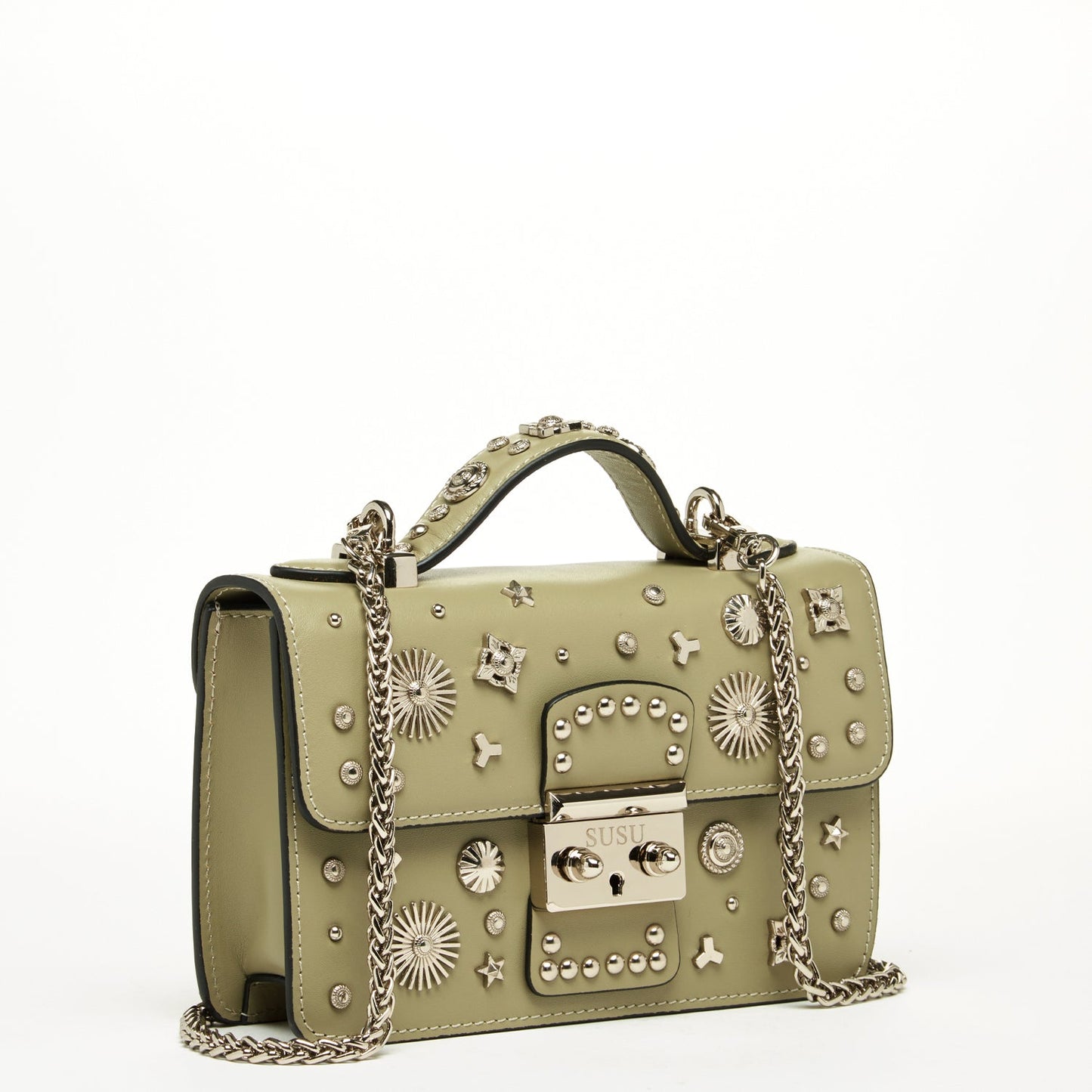 Hollywood Sage Green Crossbody