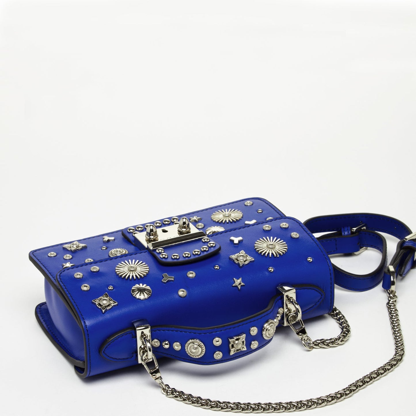 Hollywood Cobalt Studded Crossbody