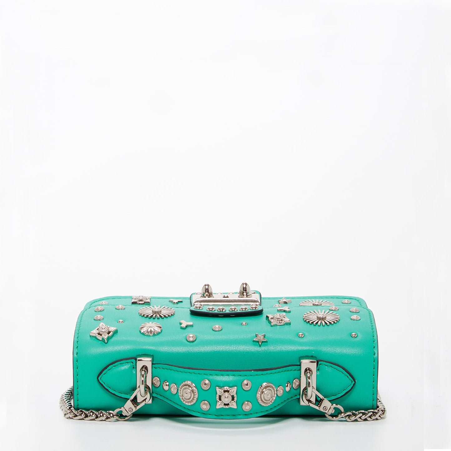 Hollywood Green Studded Purse