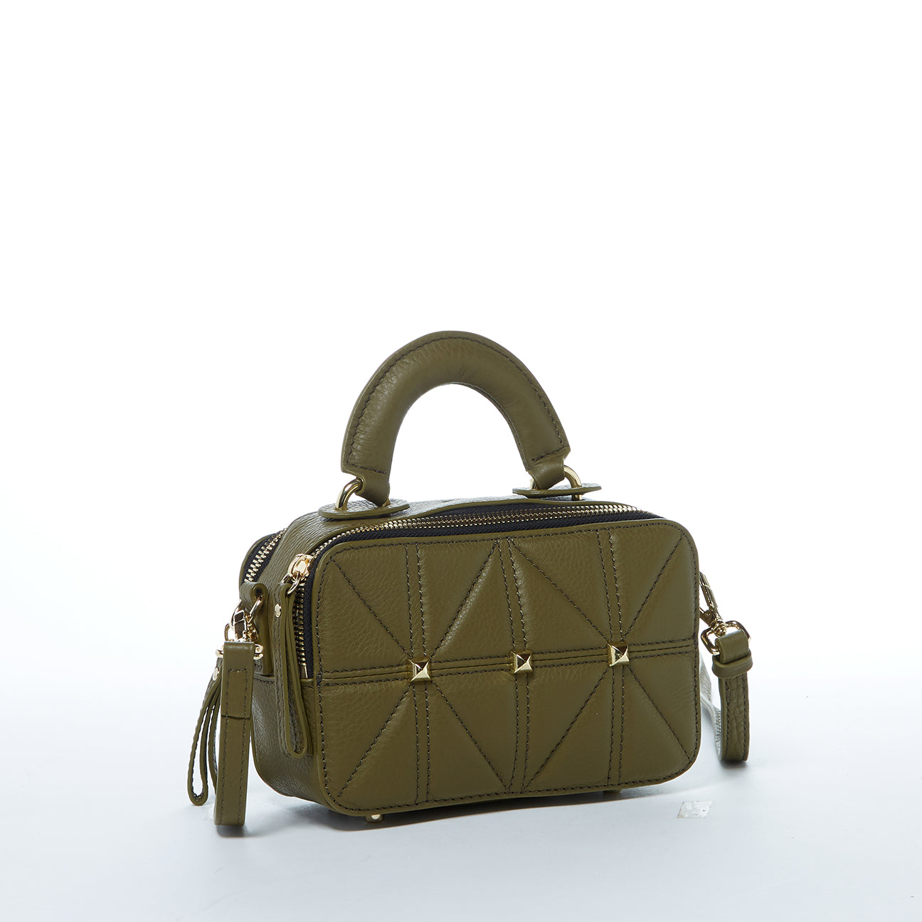 Taylor Olive Green Small Crossbody Bag