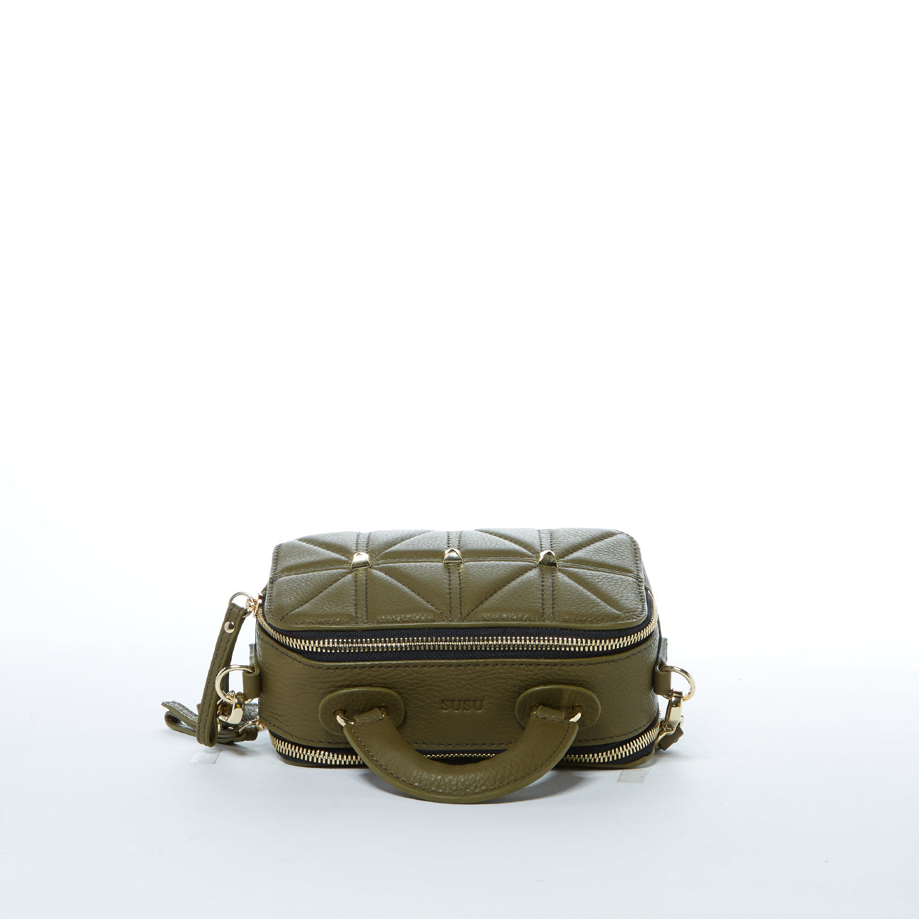 Taylor Olive Green Small Crossbody Bag