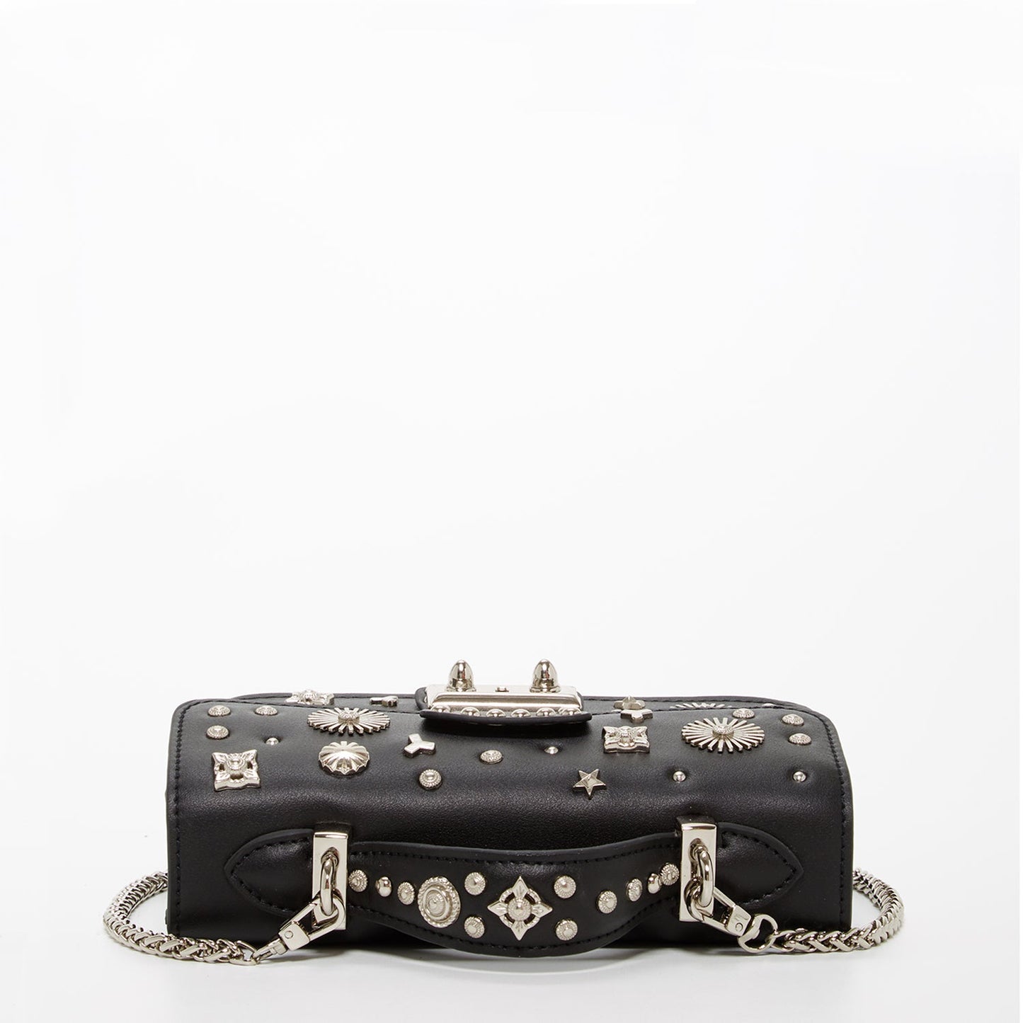 Hollywood Studded Black Crossbody