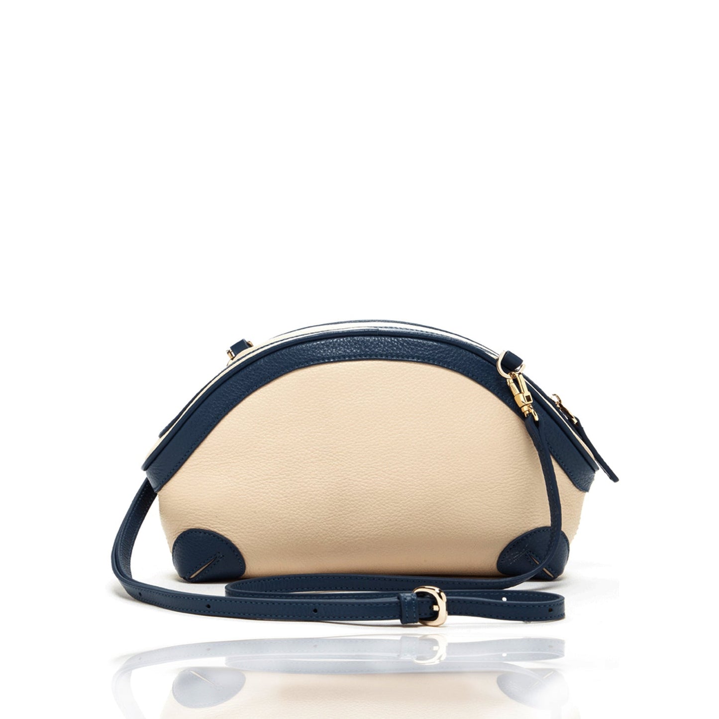 Coco Ivory Leather Crossbody