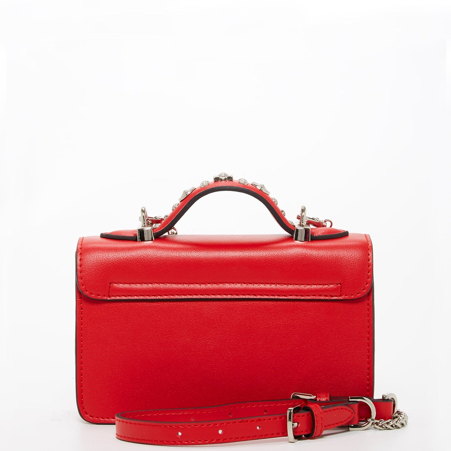 Hollywood Red Studded Crossbody