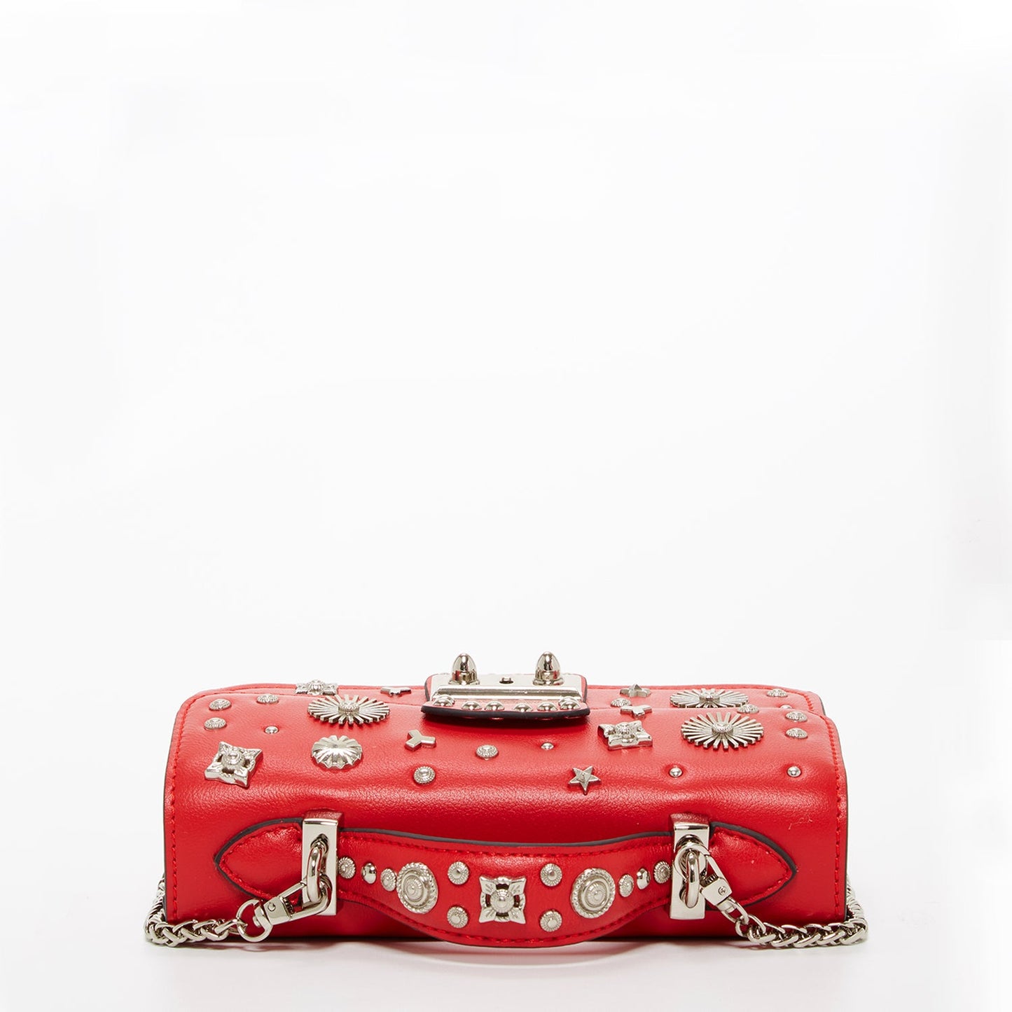 Hollywood Red Studded Crossbody