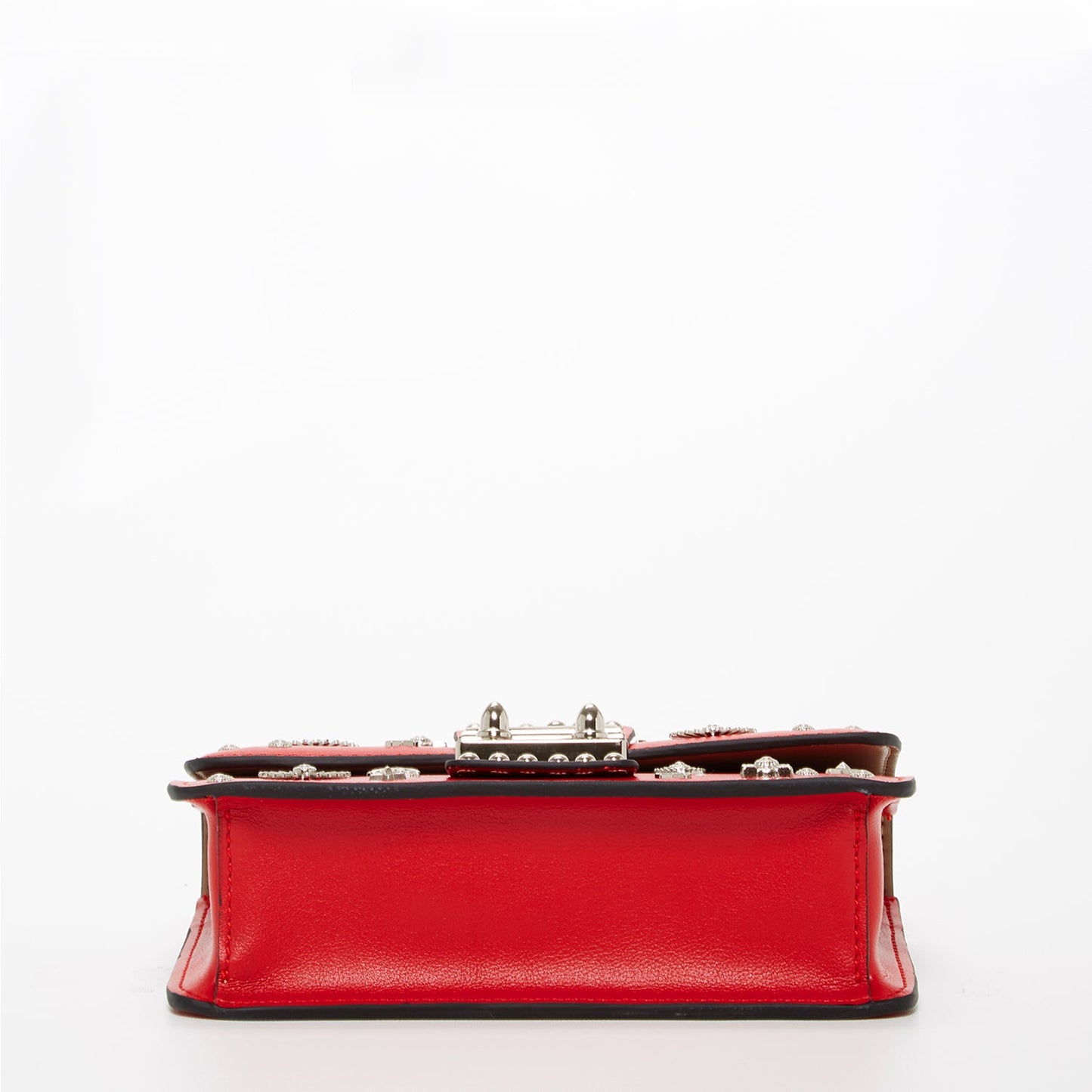 Hollywood Red Studded Crossbody